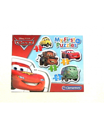 Clementoni Puzzle 3-6-9-12 Moje Pierwsze Puzzle Cars 20804
