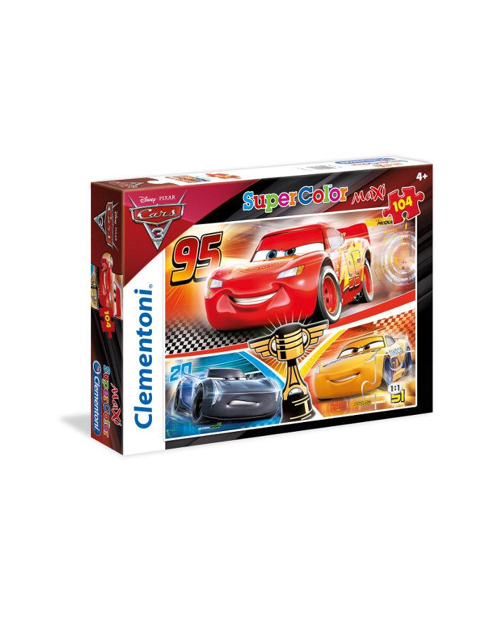 Clementoni Puzzle 104el Maxi Cars 3 23706 główny