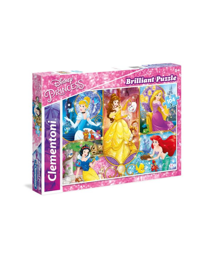 Clementoni Puzzle 104el Brillant Princess 20140 główny