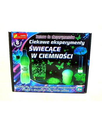 Ciekawe eksperymenty, świecące w ciemności RANOK-CREATIVE nr 1