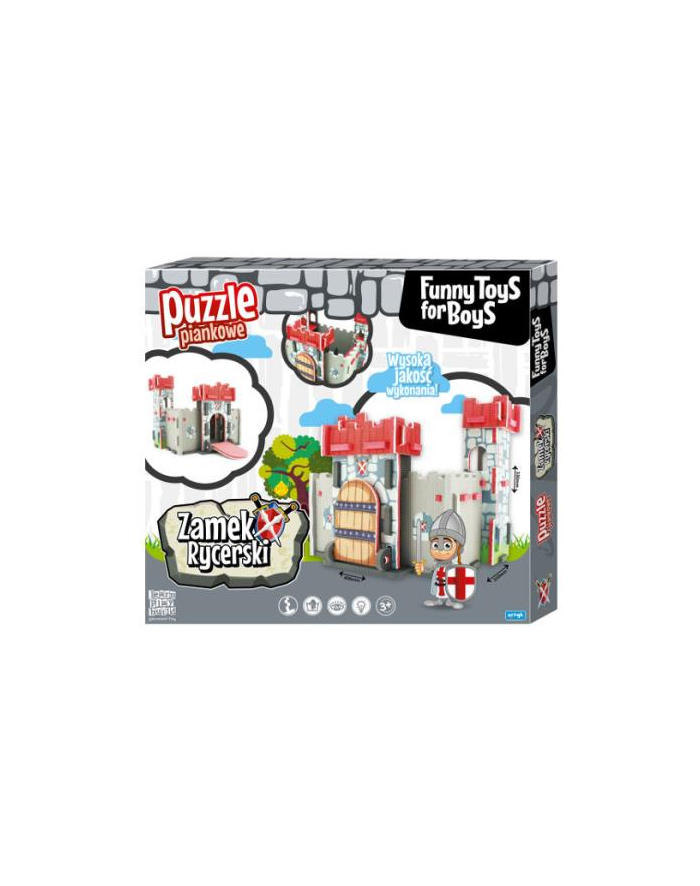 Puzzle piankowe Zamek w pud.ARTYK główny