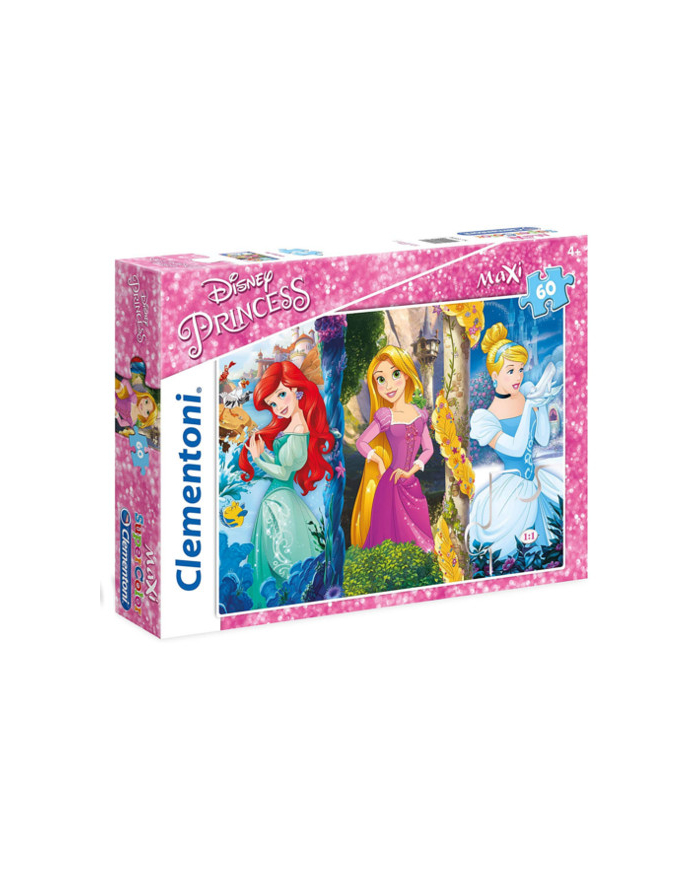 Clementoni Puzzle Maxi 60el Princess 26416 główny