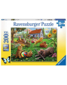 Puzzle 200el XXL Zabawa w ogrodzie 128280 RAVENSBURGER - nr 1
