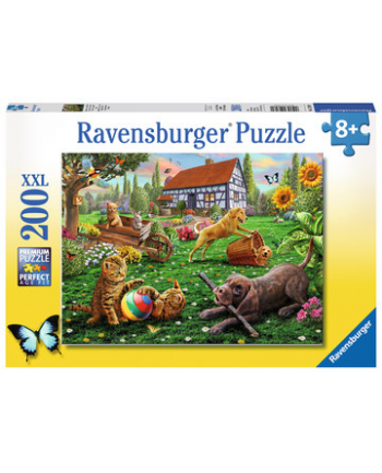 Puzzle 200el XXL Zabawa w ogrodzie 128280 RAVENSBURGER