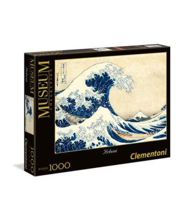 Clementoni Puzzle 1000el Hokusai. Wielka fala w Kanagawie 39378