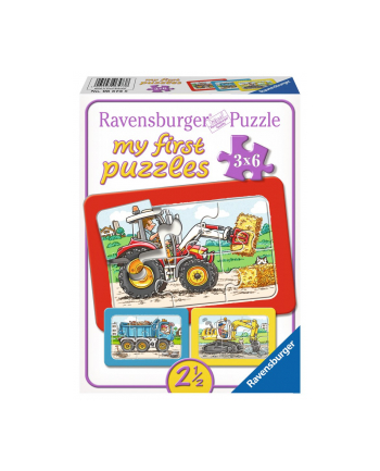 Puzzle 3x6el Pojazdy 065738