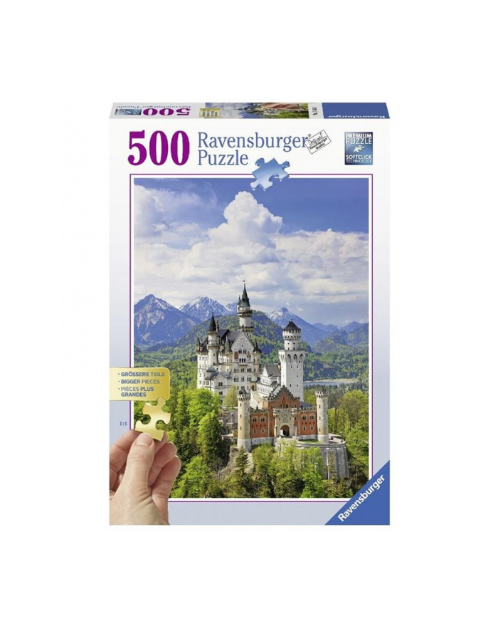 Puzzle 500el. Bajeczny zamek Neuschwanstein  RAVENSBURGER główny