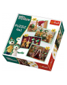 Puzzle 4w1 Trefliki Nowi przyjaciele 34290 - nr 1