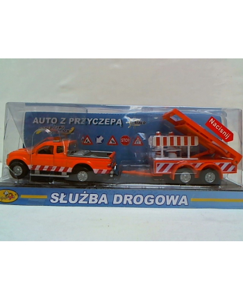 Auto służba drogowa PL 28 cm pod kloszem