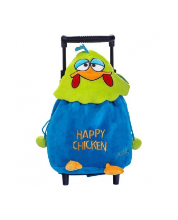 Happy Chicken trolley niebieski 12476