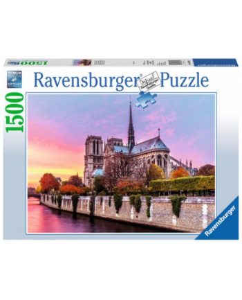 Puzzle 1500el. Malownicze Notre Dame 163458  RAVENSBURGER