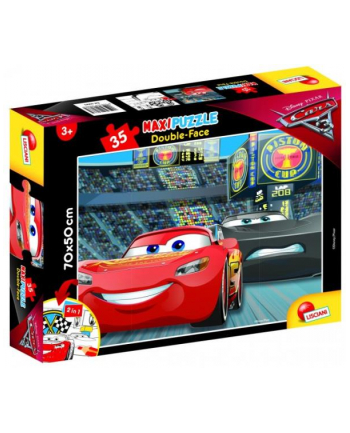 Puzzle dwustronne 35el Maxi Cars 3 Go! Go! Go! 60665