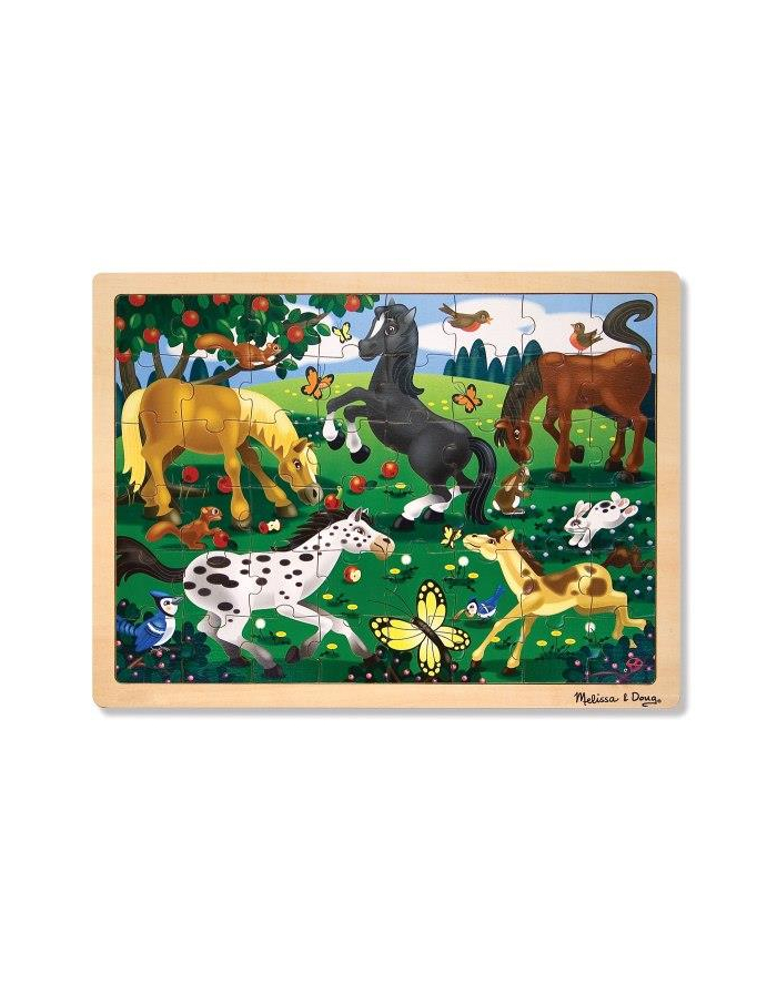 MELISSA Puzzle drewniane - Konie 13801 główny