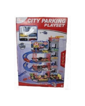 Parking 4 poziomowy + 3 samochody i helikopter 1000827 nr 1