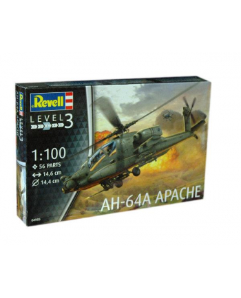 Helikopter 1:100 04985 AH-64A Apache