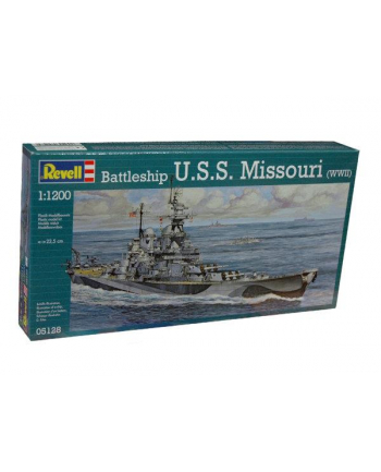 Statek 1:1200 05128 U.S.S. Missouri (WWII)