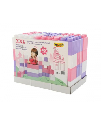 POLESIE 40091 Klocki budowniczy XXL 45el.