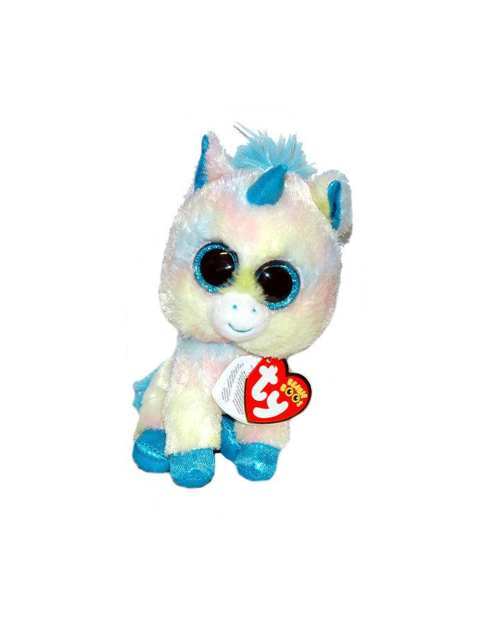 TY BEANIE BOOS BLITZ niebieski jednorożec 15cm główny