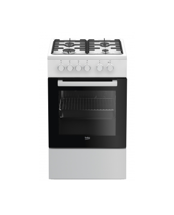 Beko FSS52020DW  Kuchnia gazowo-elektryczna