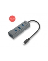 iTec i-tec USB-C Metal 4-portowy HUB 4x USB 3.0 pasywny - nr 12