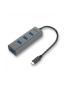 iTec i-tec USB-C Metal 4-portowy HUB 4x USB 3.0 pasywny - nr 29