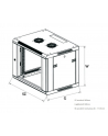 EXTRALINK 4U 600X600 WALL-MOUNTED RACKMOUNT CABINET - nr 21