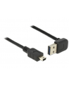 Delock Kabel USB Mini AM-BM 2.0 0.5m Czarny Kątowy Góra/Dół USB-A Easy-USB - nr 3