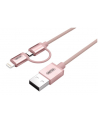 Unitek Kabel Lightning/microUSB, 1m; MFI; ROSE GOLD; Y-C4031RG - nr 1