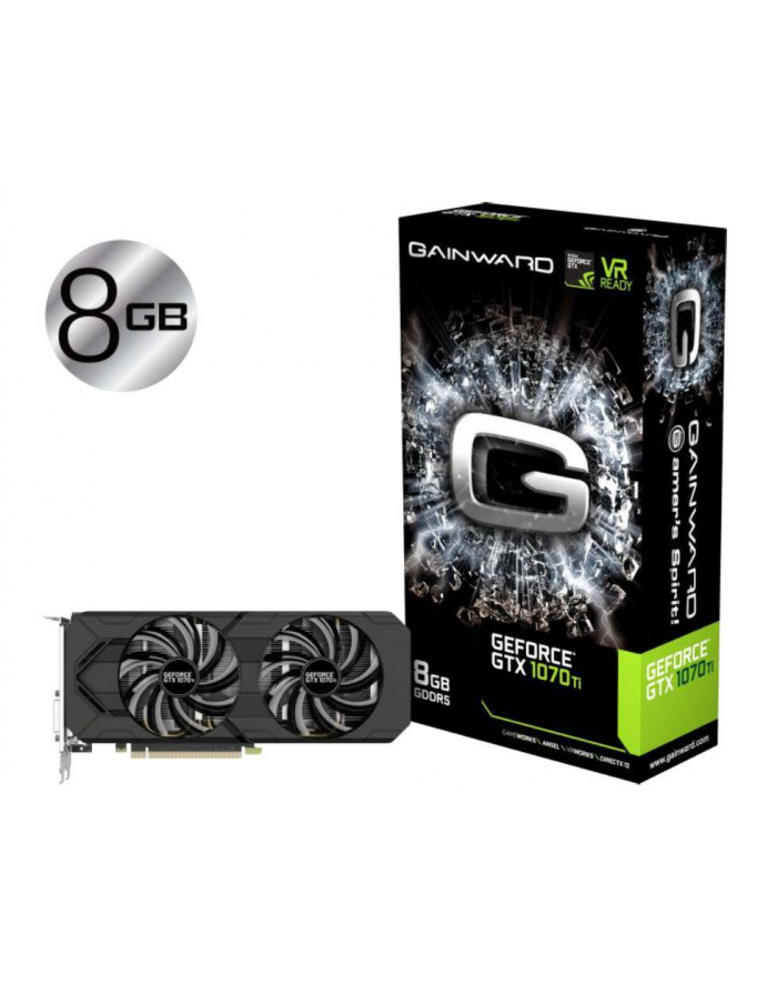 Gainward GeForce GTX 1070 Ti 8GB GDDDR5 256BIT DVI-D/HDMI/3DP Dual Fan główny