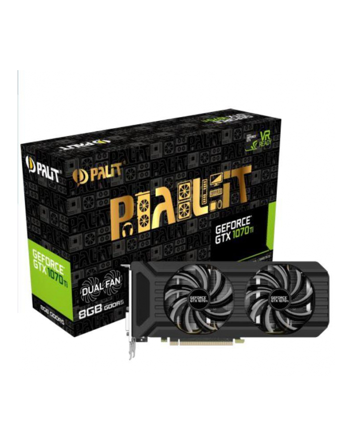 Palit GeForce GTX 1070 Ti DUAL 8GB GDDR5 256BIT DVI-D/3DP/HDMI główny