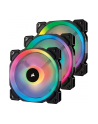 Corsair Fan LL120 RGB LED PWM 3 Fun Pack                        Dual Light Loop RGB LED PWN Fan - 3 Fan Pack with Lighting Node PRO - nr 25