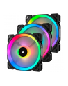 Corsair Fan LL120 RGB LED PWM 3 Fun Pack                        Dual Light Loop RGB LED PWN Fan - 3 Fan Pack with Lighting Node PRO - nr 80