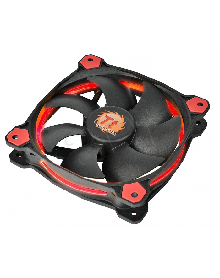 Thermaltake Riing 12 LED Red 3 Pack (3x120mm, LNC, 1500 RPM) Retail/Box główny