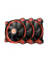 Thermaltake Riing 12 LED Red 3 Pack (3x120mm, LNC, 1500 RPM) Retail/Box - nr 1