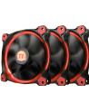 Thermaltake Riing 12 LED Red 3 Pack (3x120mm, LNC, 1500 RPM) Retail/Box - nr 25
