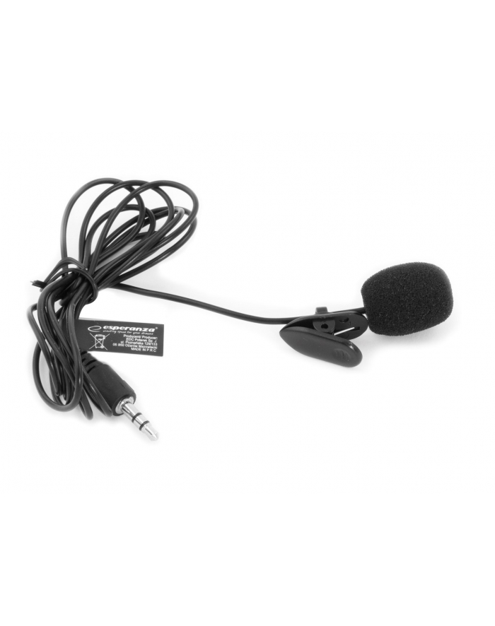 ESPERANZA EH178 VOICE - Mini mikrofon z klipsem do mocowania główny