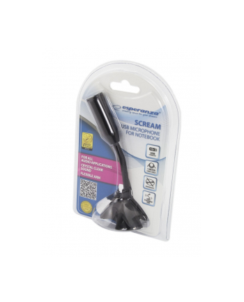 ESPERANZA EH179 SCREAM - Mikrofon USB do notebooka