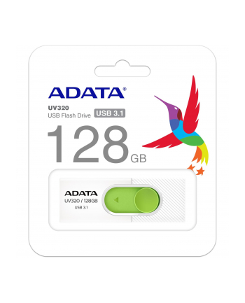 Adata UV320 128G USB3.1 Biało-zielony nr 2