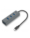 iTec i-tec USB-C Metal 4-portowy HUB 4x USB 3.0 pasywny - nr 3