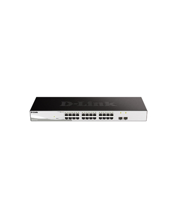 D-Link 26-port 24 10/100/1000 Gigabit Smart Switch with 2 Combo 1000BaseT/SFP