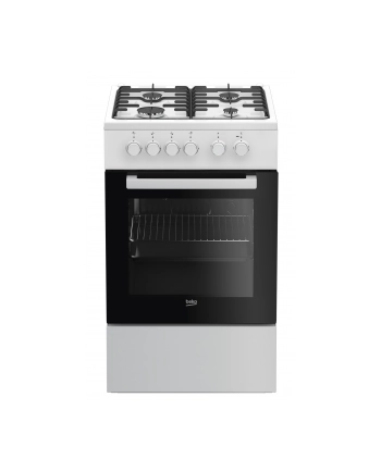Beko FSS52020DW  Kuchnia gazowo-elektryczna