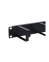 EXTRALINK CABLE MANAGER 1U BLACK - nr 9