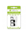Techly Adapter karty SIM (nano, micro) + kluczyk - nr 2