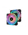 Corsair Fan LL140 RGB LED PWM 2 Fun Pack                        Dual Light Loop RGB LED PWN Fan - 2 Fan Pack with Lighting Node PRO - nr 44