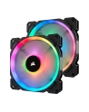 Corsair Fan LL140 RGB LED PWM 2 Fun Pack                        Dual Light Loop RGB LED PWN Fan - 2 Fan Pack with Lighting Node PRO - nr 74