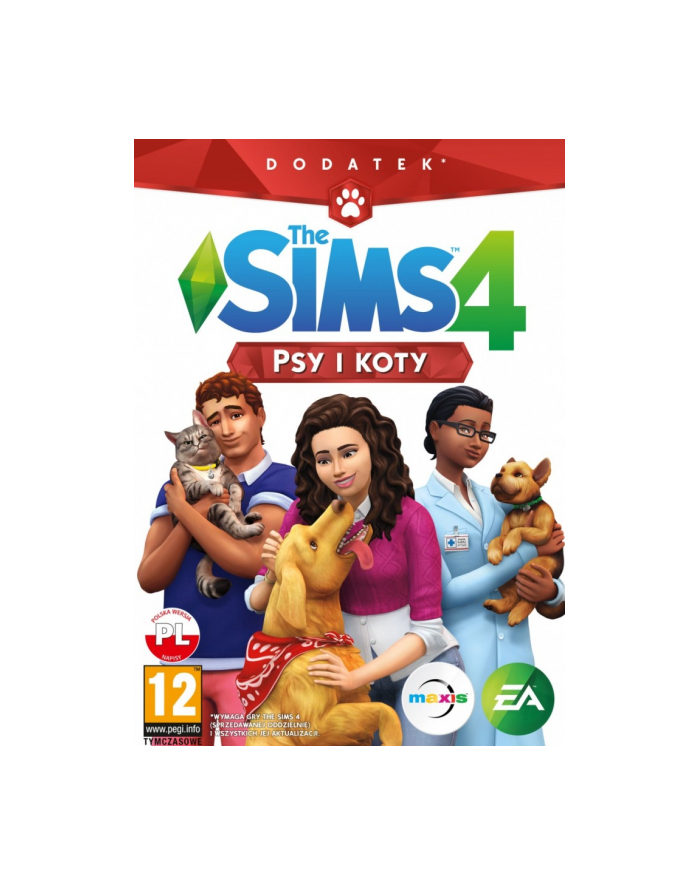 EA Gra PC Sims 4 Psy i Koty główny
