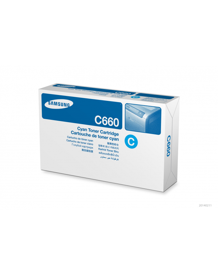 HP Inc. Samsung CLP-C660B H-Yield Cyan Toner główny