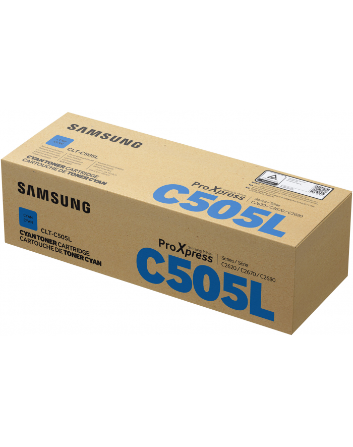 HP Inc. Samsung CLT-C505L H-Yield Cyan Toner główny