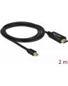 Delock Kabel mini Displayport 1.1 (M) -> HDMI-AM 2m - nr 24