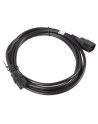 LANBERG Przedłużacz kabla zasilającego IEC 320 C13 - C14 VDE 3M czarny - nr 28